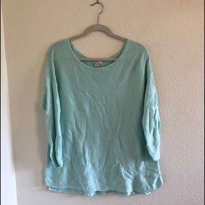 Merona Mint Ribbed Sweater